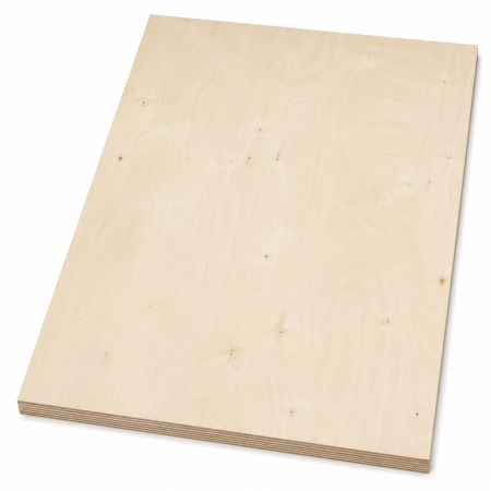 Placaj plop 18mm, furnir estetic de plop, C/C, 2520 x 1870 mm